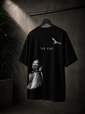 The End Oversized Graphic T-Shirt — Black